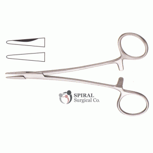neivert-needle-holder-06-03-12 Midface Facial Dissector 22.5cm, Half Curved