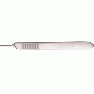 scalpel-handle-3-01-01-03 Midface Facial Dissector 22.5cm, Half Curved