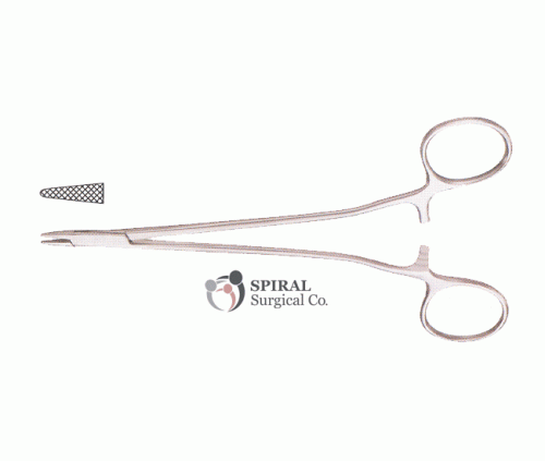 senning-needle-holder-17cm Sarrot Needle Holder, 17cm, Extra Delicate Pattern