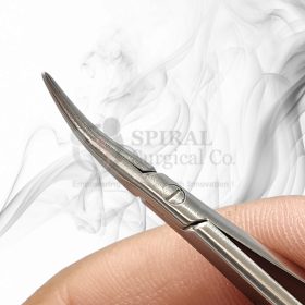 Castroviejo Ultra Fine Needle Holder, 14.5 cm, Without Catch Curved