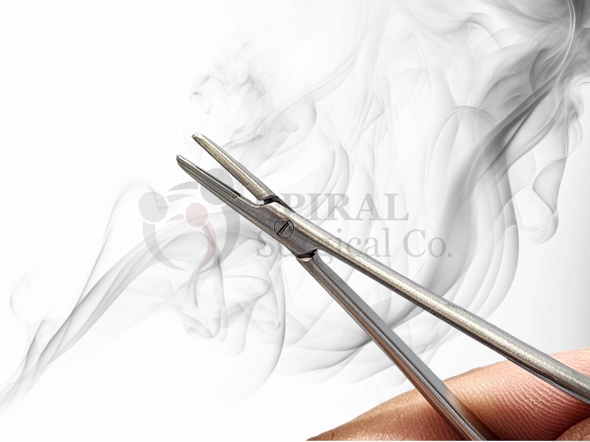 Tebbetts Intranasal T.C. Needle Holder, Bayonet, 20.5cm