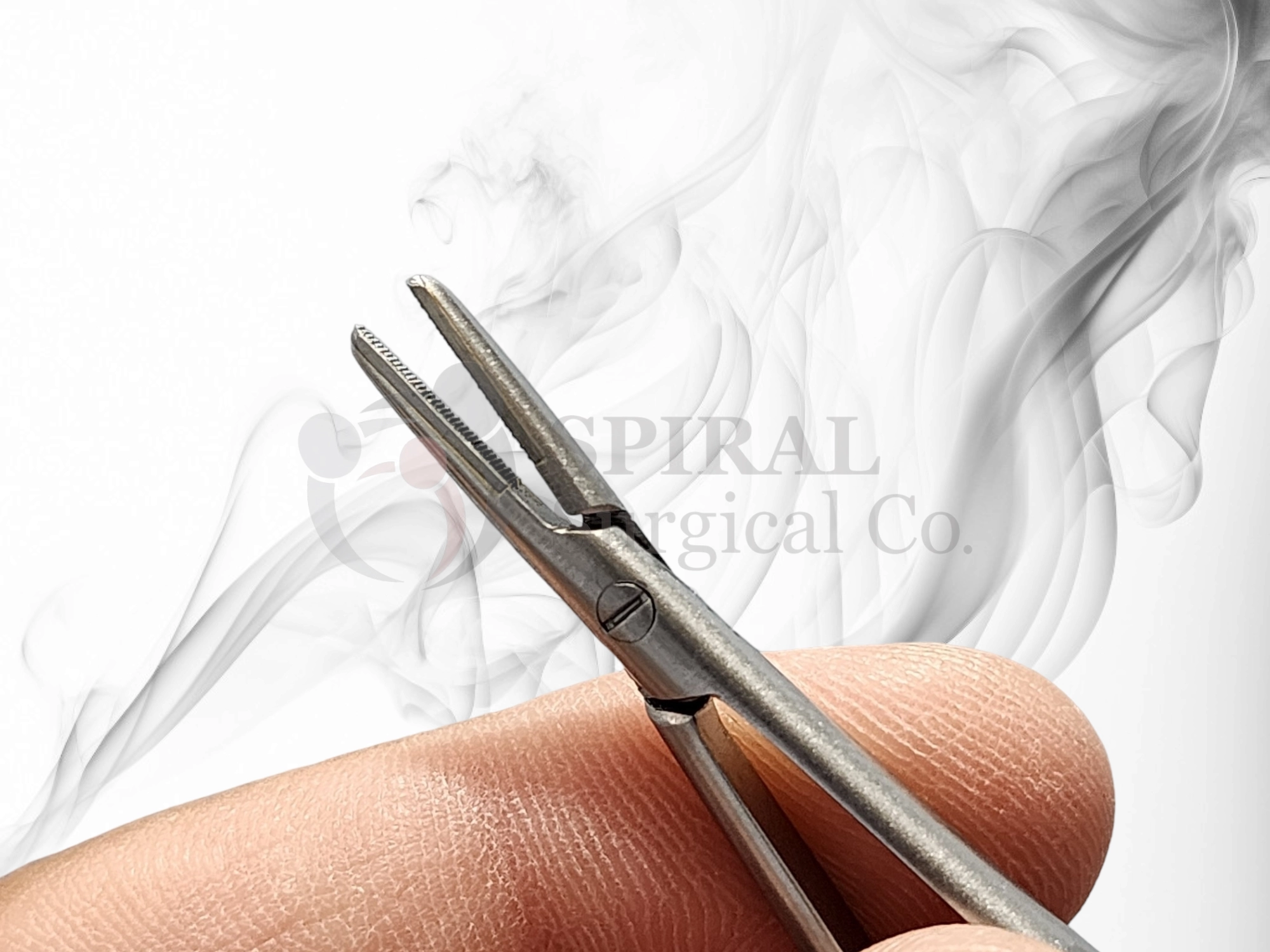 Tebbetts Intranasal T.C. Needle Holder, Bayonet, 20.5cm