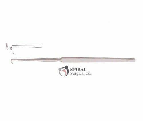 cottle-tenaculum-hook-15-24 Cottle Tenaculum Hook, 16cm, Angled