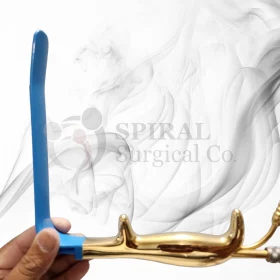 Ferriera Style Fiber Optic Retractor With Smooth End, 18.5cm INSULATED 180x25mm