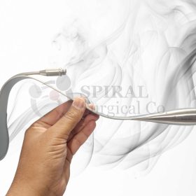 Harrington Wide Retractor With Fiber Optics Illumination, 32cm