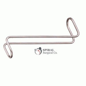 Collin Hartmann Retractor, 16cm, S-Shaped