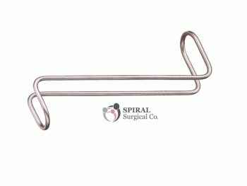 Collin Hartmann Retractor, 16cm, S-Shaped