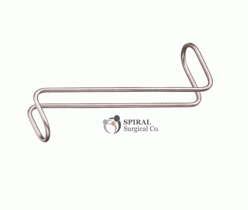 Collin Hartmann Retractor, 16cm, S-Shaped