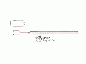 Cottle Alar And Skin Hook, 14cm, 2 Prongs