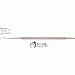 Cottle Double Hook, 15cm, Sharp, 3x4mm