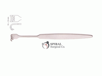 Cottle Retractor, 15cm, 4 Prongs