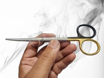 Metzenbaum Scissor 15cm Curved TC Supercut