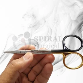 Fanous Dorsal Scissors, Angular, 14cm Supercut With T.C Insert