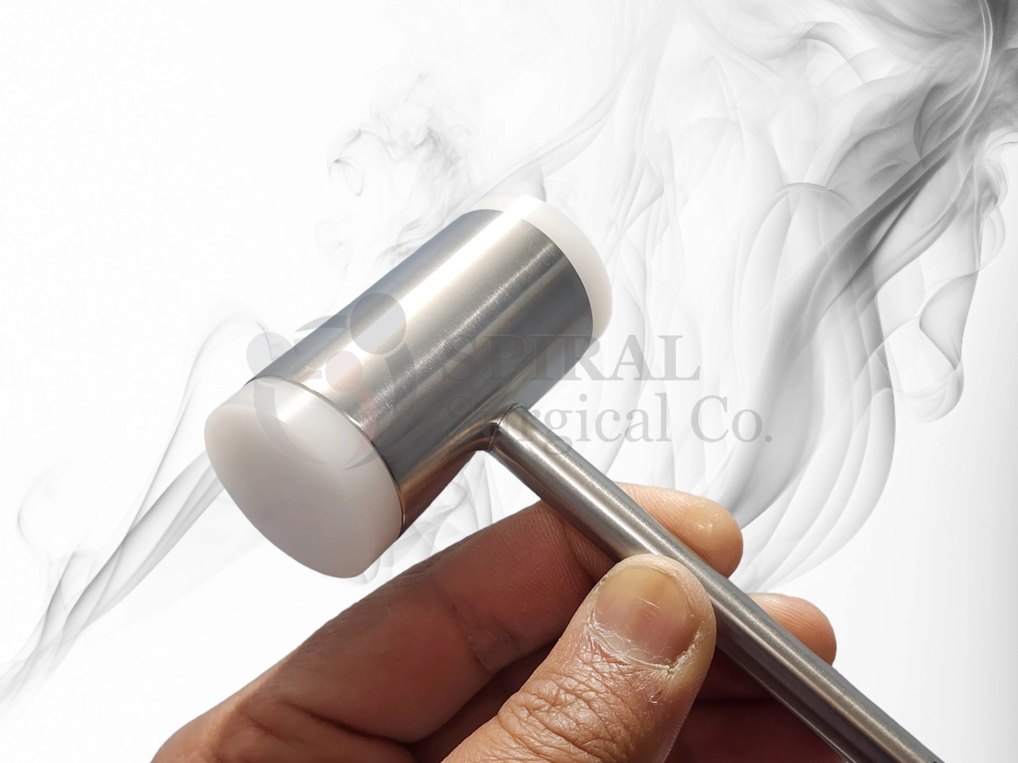 Mallet, 24 cm, Solid Steel Head, Plastic facing, 215 grams, 30 mm diameter (3) Mallet, 24 cm, Solid Steel Head, Plastic facing, 215 grams, 30 mm diameter