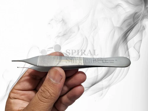 Micro Adson Forceps 1x2 Teeth 12cm Micro Adson Forceps 1x2 Teeth 12cm