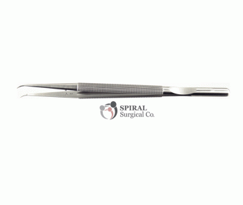 micro forceps curved