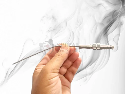 Frazier Suction Tube, With Finger Cut Off, Angled Fr10 Frazier Suction Tube, With Finger Cut Off, Angled Fr10