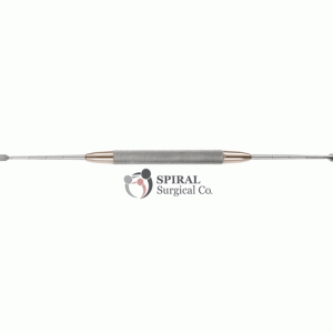 Tebbetts-Septal-Elevator-23.20.21 Daniel Suction Scalp Elevator, 26cm, Slightly Curved