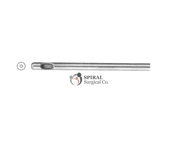 Liposuction Cannula With 1 Central Hole And Hole At Tip