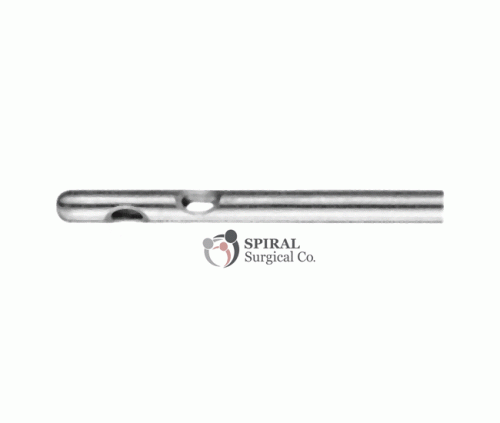 Liposuction Cannulas With One Central Hole And Two Lateral Holes