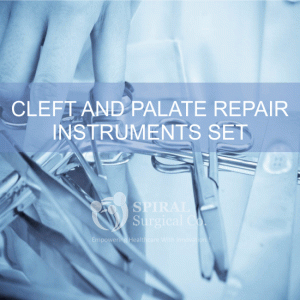 Cleft And Palate Repair Instruments Set 00.04.00 Cleft And palate Repair