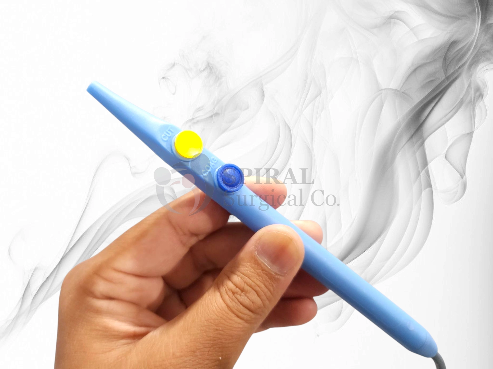 Finger Switch Hand Control Cautery Pencil, Reusable (4) Finger Switch Hand Control Cautery Pencil, Reusable (4)