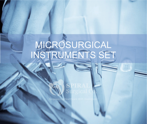 Microsurgical Instruments Set 00.08.00 Micro Surgical