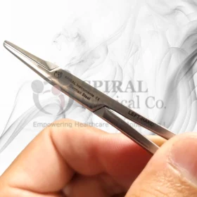 Crile Wood T.C. Needle Holder, LEFT HANDED, 15cm (3)
