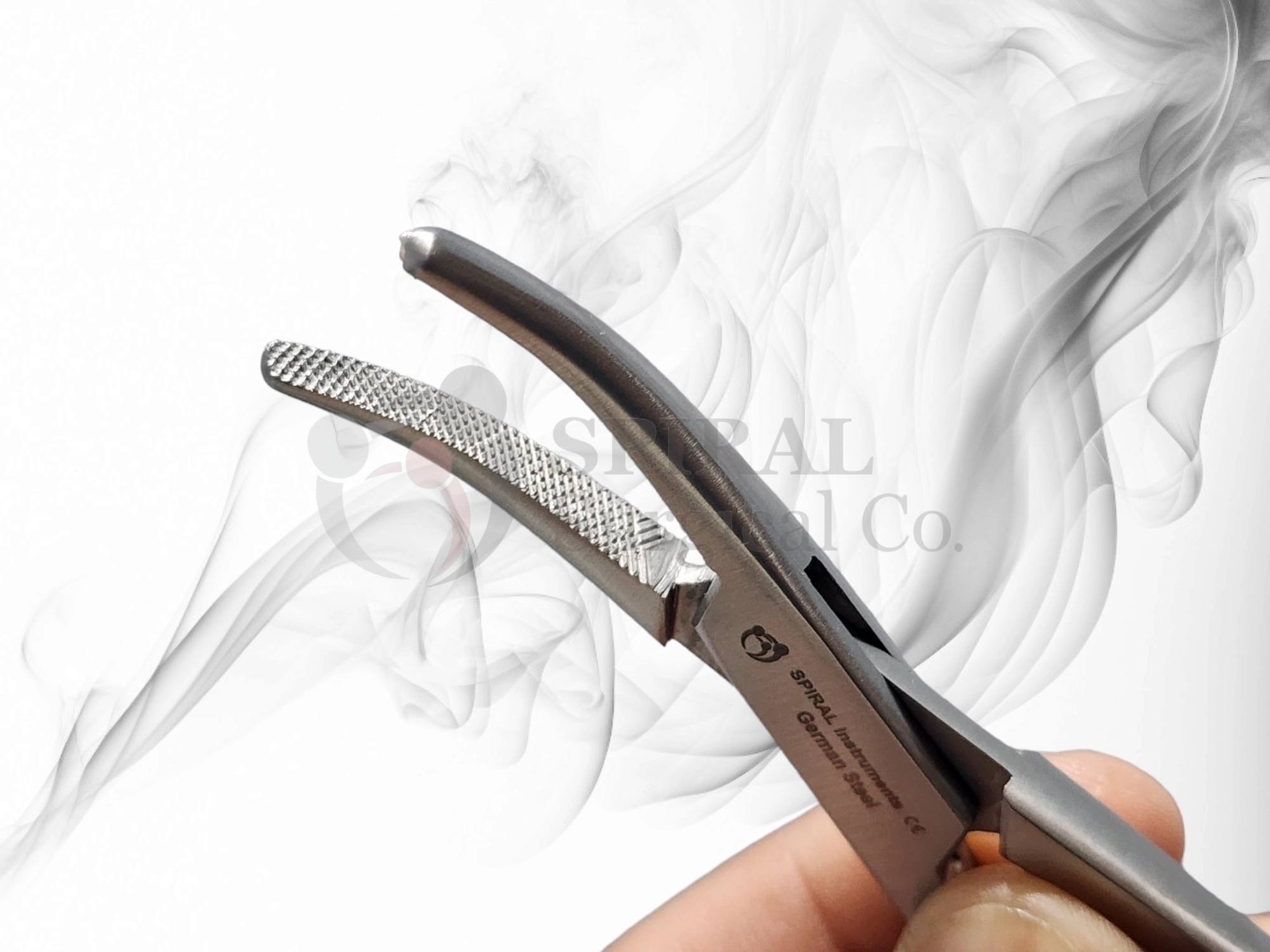 Heaney Needle Holder, Curved, 21cm