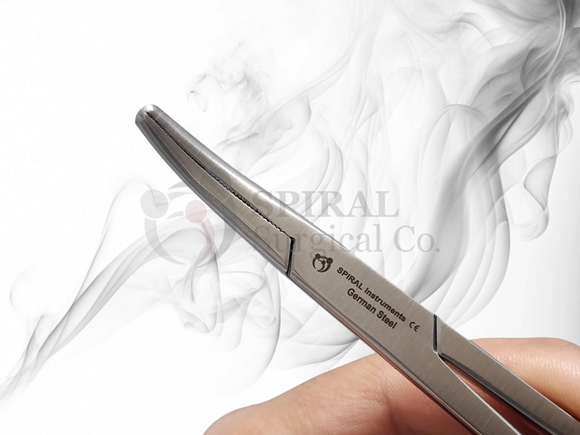 Heaney Needle Holder, Curved, 21cm