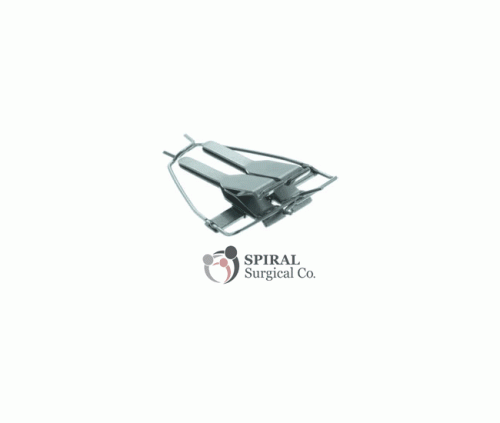 Microvascular-Double-Clamp- Microvascular Double Clamps Approximator With Frame, Dia 1.0mm - 2.2mm, length 16mm, For Veins