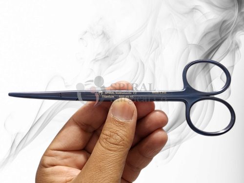 Metzenbaum Dissecting Scissors, 15cm, Curved, Titanium-BlueLine Metzenbaum Dissecting Scissors, 15cm, Curved, Titanium-BlueLine