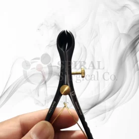 Cottle Nasal Speculum, Ti-Coat Series, Black, 14cm, 75mm