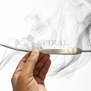 Daniel Suction Scalp Elevator, 26cm, Slightly Curved 2 Daniel Suction Scalp Elevator, 26cm, Slightly Curved