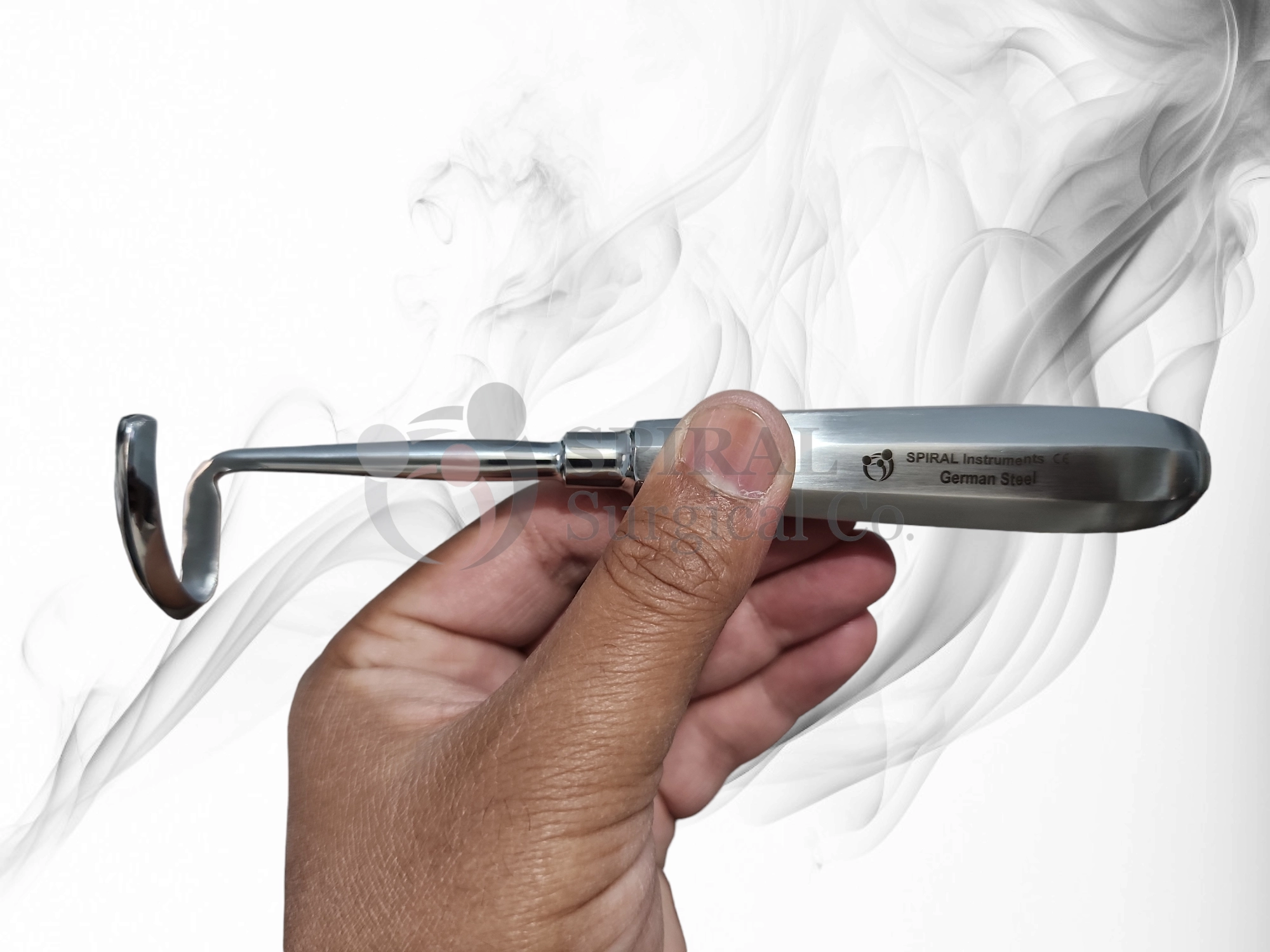 Rib Raspatory Fine, 17cm -Right Curved