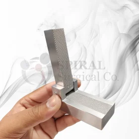 Cottle Modified Cartilage Crusher, With Cross Serration, 65x30x30mm