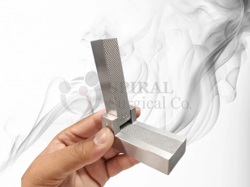 Cottle Modified Cartilage Crusher, With Cross Serration, 65x30x30mm