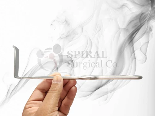 Langenbeck Retractor 23cm, Curved Up - 57X11mm Blade Langenbeck Retractor 23cm, Curved Up - 57X11mm Blade