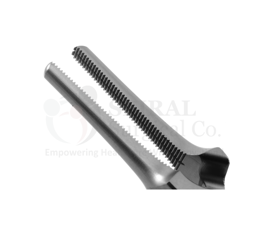 Cooley Bulldog Clamp, Straight, Atraumatic Jaws, Cross Action Handle ...
