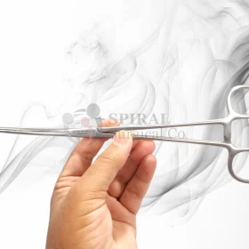 Bozeman Uterine Dressing Forceps, 'S' Curved, 26cm (10 14) (4) Bozeman Uterine Dressing Forceps, 'S' Curved, 26cm (10 14) (4)