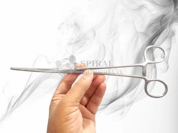 Bozeman Uterine Dressing Forceps, 'S' Curved, 26cm (10 14) (4)