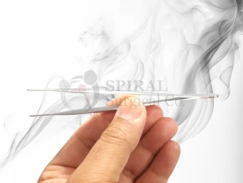 Adson DeBakey Forceps Serrated, 1.5mm Tip, 12cm