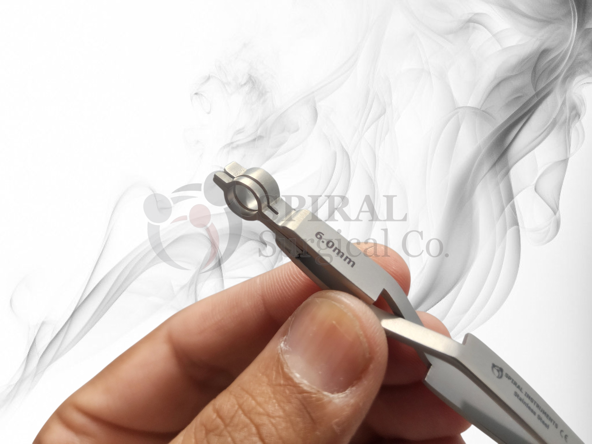Nerve And Tendon Holding Forceps, Straight, Cross Action, Flat Handle,11.5cm Length 6.0mm (3)